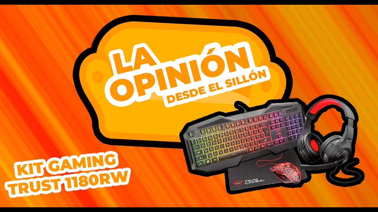 Kit Trust Gaming Gxt 1180Rw / La opinión desde el sillón. - YouTube