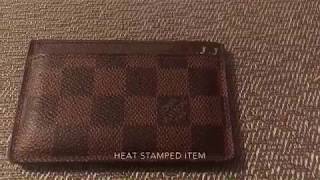 Louis Vuitton Wallet: How to Safely & Easily Remove Hot/Heat Stamp