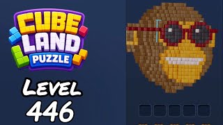 Cube Land Puzzle Level 446 Walkthrough
