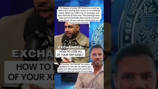 Move your XRP off exchanges before it’s too late #xrp #xrparmy #xrpholders #llc #llcsetup #crypto