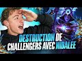 Destruction dune game challenger avec nidalee