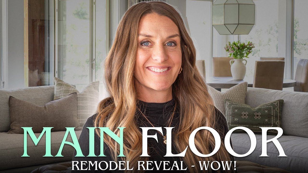 3-Story Home Makeover Part 1: Stunning Main Floor Transformation (Before & After!)