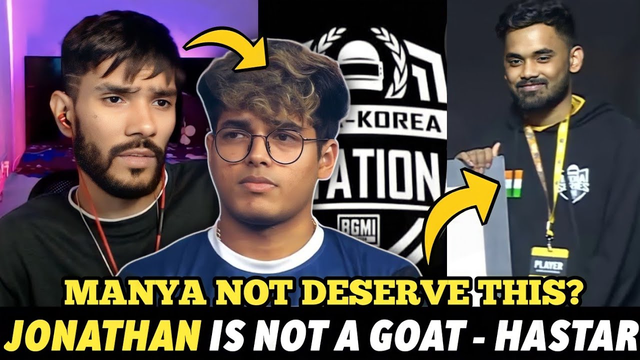 Jonathan is Not a Goat - Why? • Manya Best IGL Award Matter • Soul ...