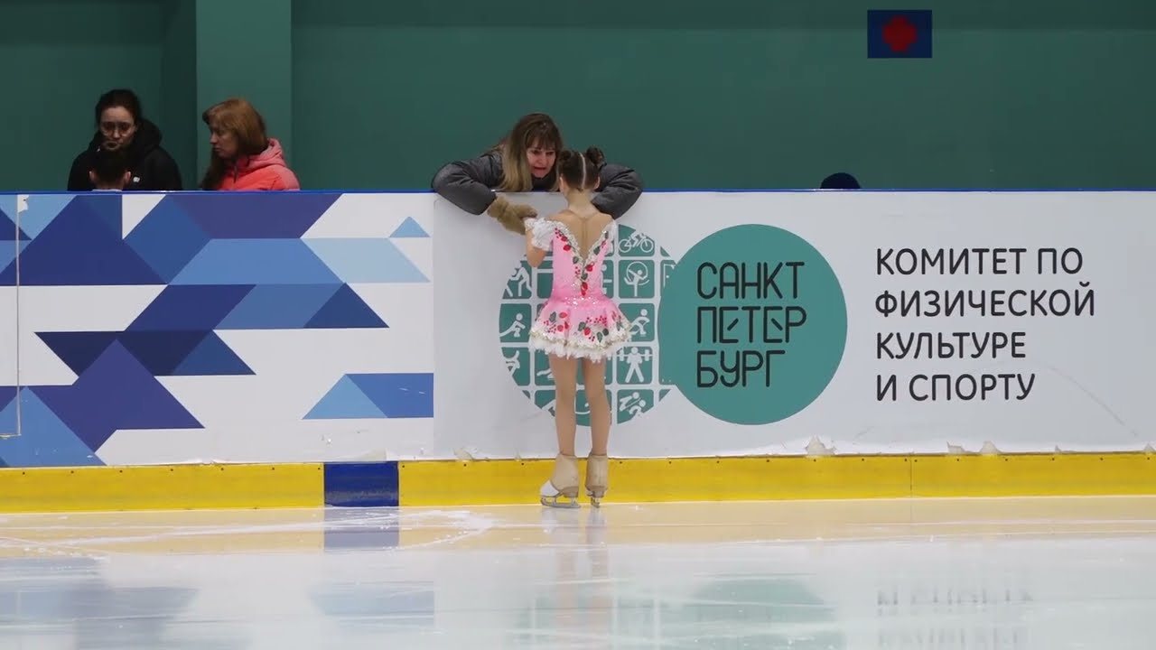 Первенство Санкт-Петербурга.🏆 Фигурное катание. Алиса Краснобород 8 лет (2016 г.).