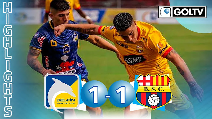 Delfín SC 1 - 1 Barcelona SC | GOLES | Liga Pro Ecuador