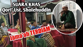 SUARA KHAS Qori' Ust. Sholehuddin acara Pernikahan bikin Para Undangan Terdiam