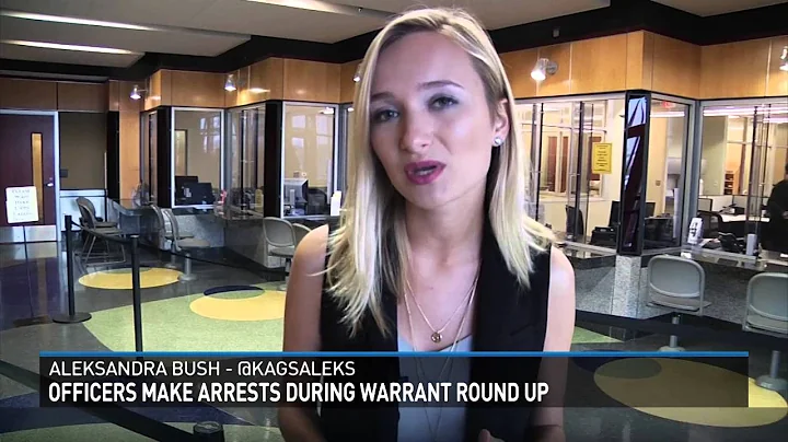 Officers  make arrests during warrant round up