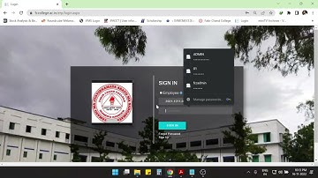 Login to your ERP Profile II Fakir Chand College