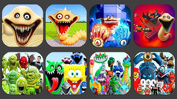 New Updated Shooter Nextbots: Sandbox Mod VS STEAL A BRAINROT vs HUNGRY WORM vs LIN GANG MELON !!!