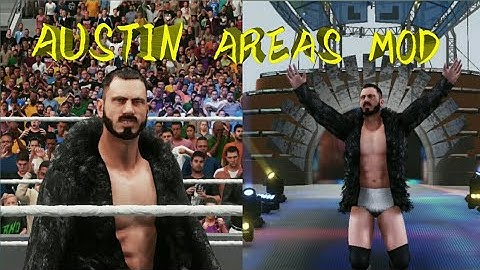 WWE 2K18 PC MODS AUSTIN AREAS MOD WITH GFX HOW TO INSTALL TUTORIAL IN WWE 2K18 PC MOD