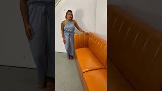 Modern Line Furniture Presents Modern Modular Booth Collection - Channel Tufting - Made In Usa