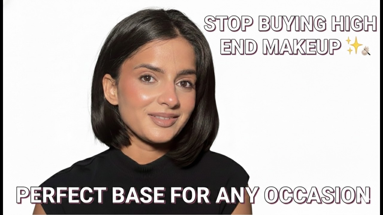 How to Get a Flawless Glowy Base Makeup Using ONLY Drugstore Products