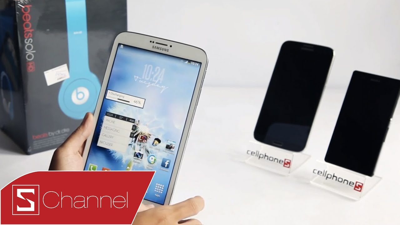 Schannel – Đánh giá chi tiết Galaxy Tab 3 8.0 – CellphoneS