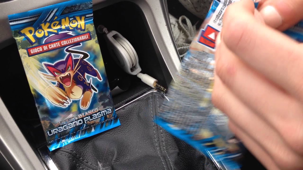 Pokemon Apertura 3 Pacchetti Nero & Biaco Uragano Plasma ç.ç - YouTube