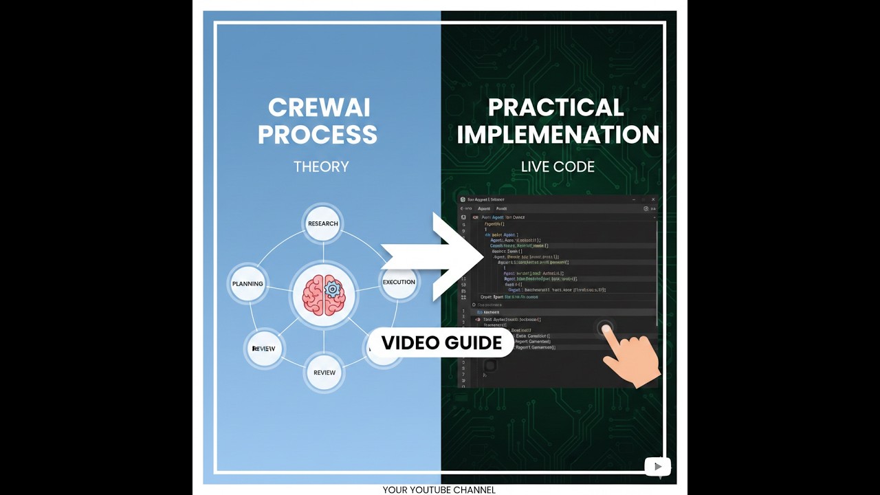 crewai process part2 - YouTube