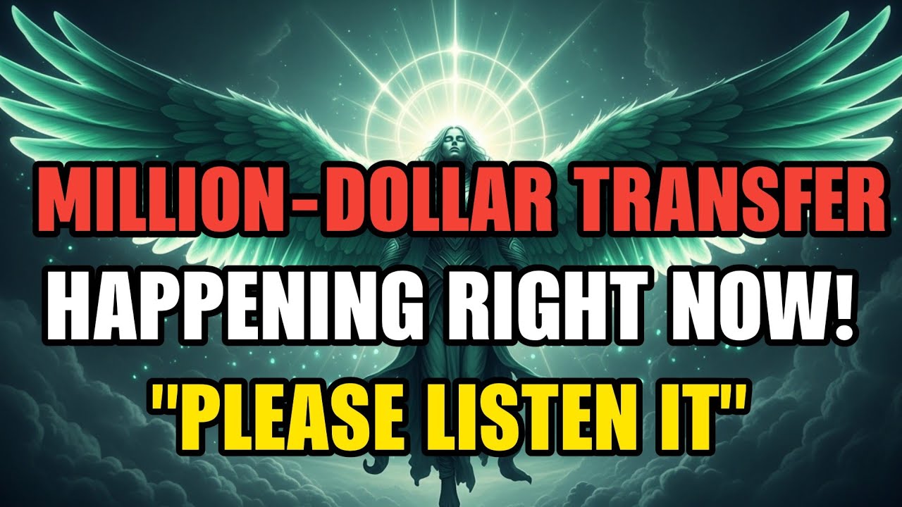 Chosen One, A Million-Dollar Transfer Is Happening To Your Account RIGHT NOW!