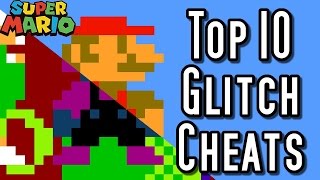 Super Mario Bros TOP 10 GLITCH CHEATS (NES)