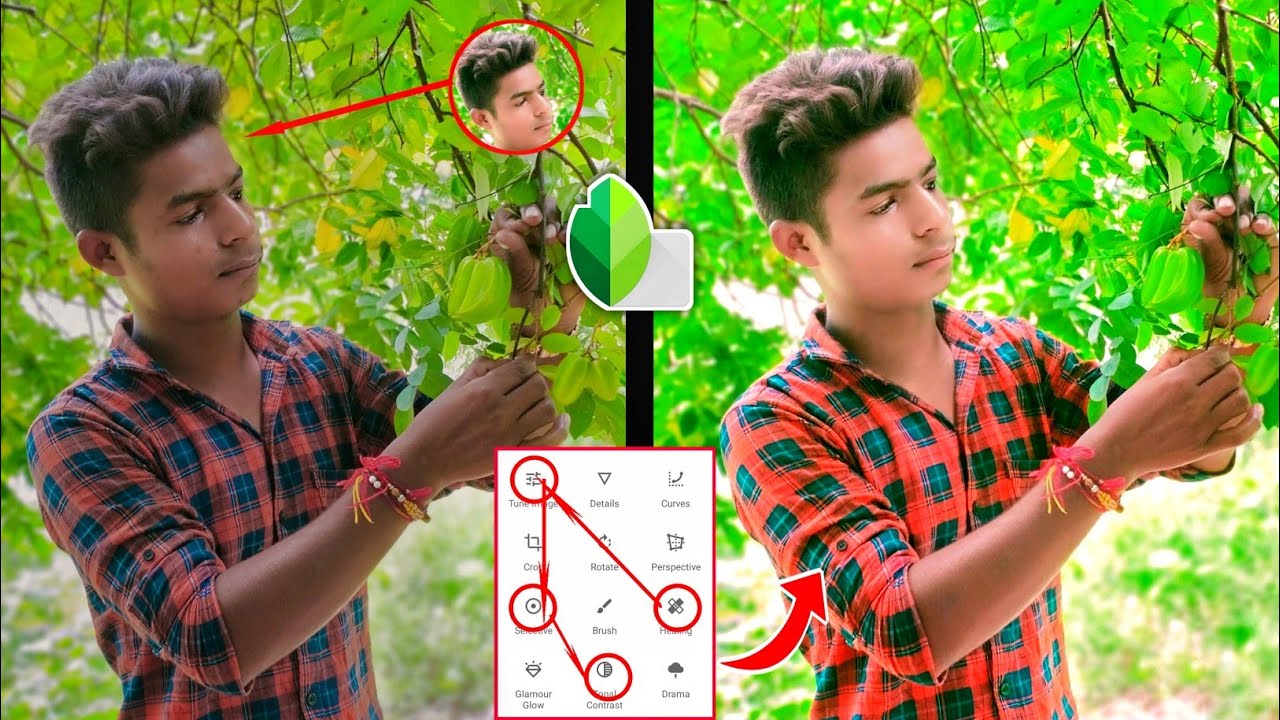 Snapseed Photo Editing Tutorial | Snapseed Se Photo Editing Kaise Karen ...