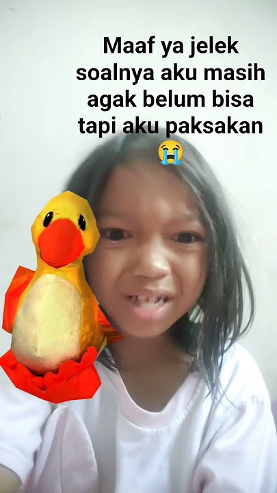 menurutku mukaku kaya itik yang belum like dan subscribe ku doain mukanya nggak jadi itik 😂🫵