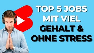 Top 5 Bestbezahlte Berufe Ohne Stress Karriereguru