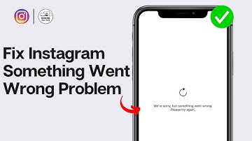 How to Fix Instagram Something Went Wrong Problem On iPhone 2024 (Easy Fix)