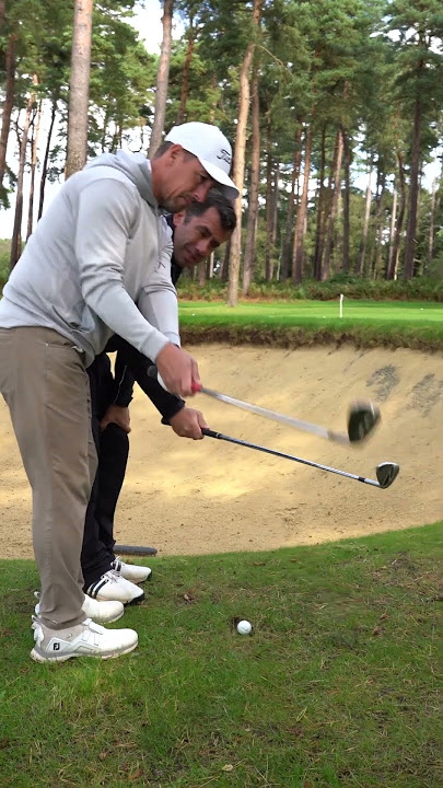 The incredible tight lie lob shot technique 💡