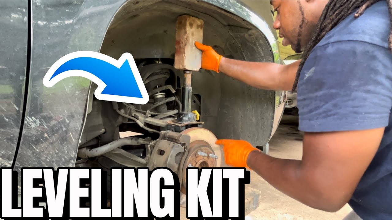 DO NOT TRY THIS AT HOME!! 2 INCH LEVELING KIT INSTALLED ON A 08 CHEVY ...