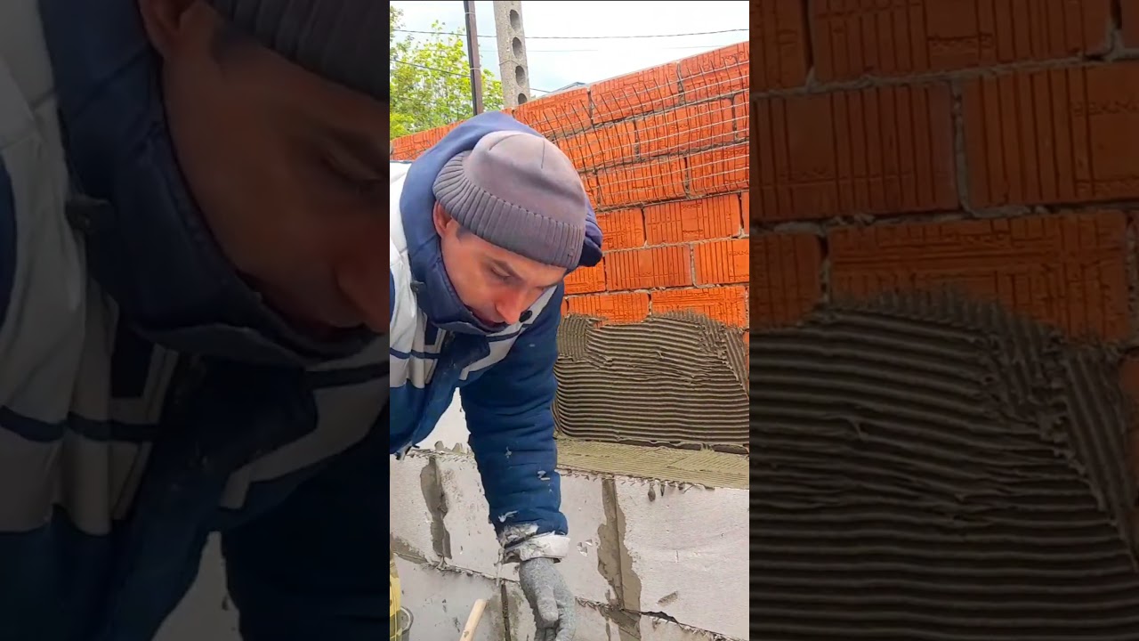 Технология кладки газобетона для нежилых помещений