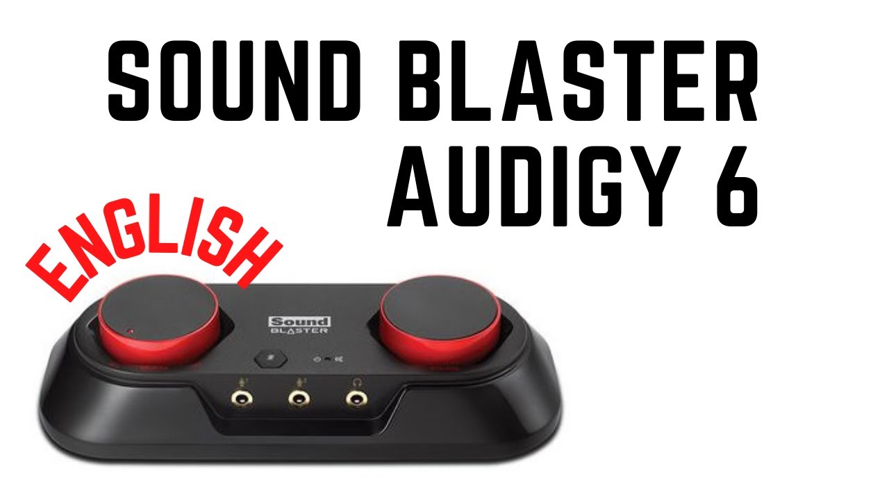 Audigy 6 REVIEW + SOUND TEST & MICROPHONE TEST | Creative Sound Blaster ...