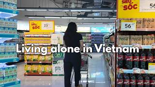 What Life Costs in Vietnam No friends Local Market Grocery Shopping Friday Night Alone