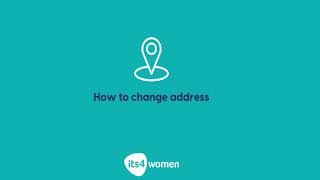 How to change your address on your policy