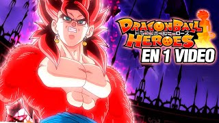 Dragon Ball HEROES : Épico Resumen COMPLETO en 1 VIDEO!!