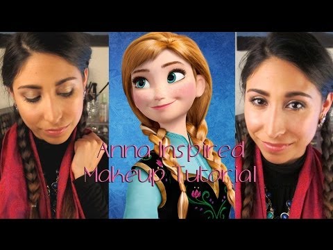 Inspired by Disney: Frozen's Anna Makeup Tutorial