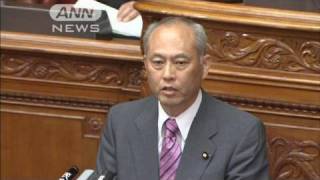 福島党首や舛添代表が菅総理を批判　参院代表質問（10/06/15）