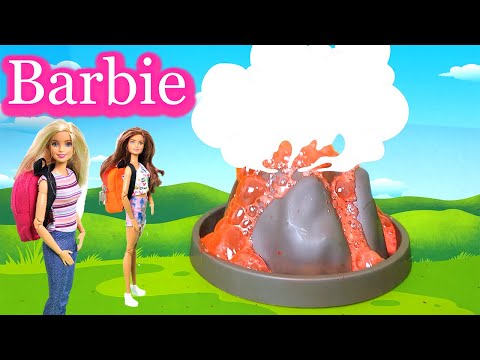 Barbie adventure in the forest #barbie #barbiedoll #barbiedollcartoon #barbiedollhouse