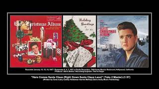 *(1957) RCA &#39;&#39;Here Comes Santa Claus (Right Down Santa Claus Lane)&#39;&#39; (Take 2 Master) Elvis Presley