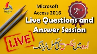2nd Live Questions and Answers about Microsoft Access 2016 screenshot 4