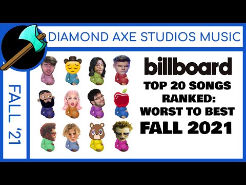 FALL 2021: Billboard Top 20 Hit Songs - Ranked WORST To BEST (Drake, Kanye West, Doja Cat)
