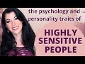 HIGHLY SENSITIVE PERSON PSYCHOLOGY -  the 4 science based traits of sensitive people / HSP explained