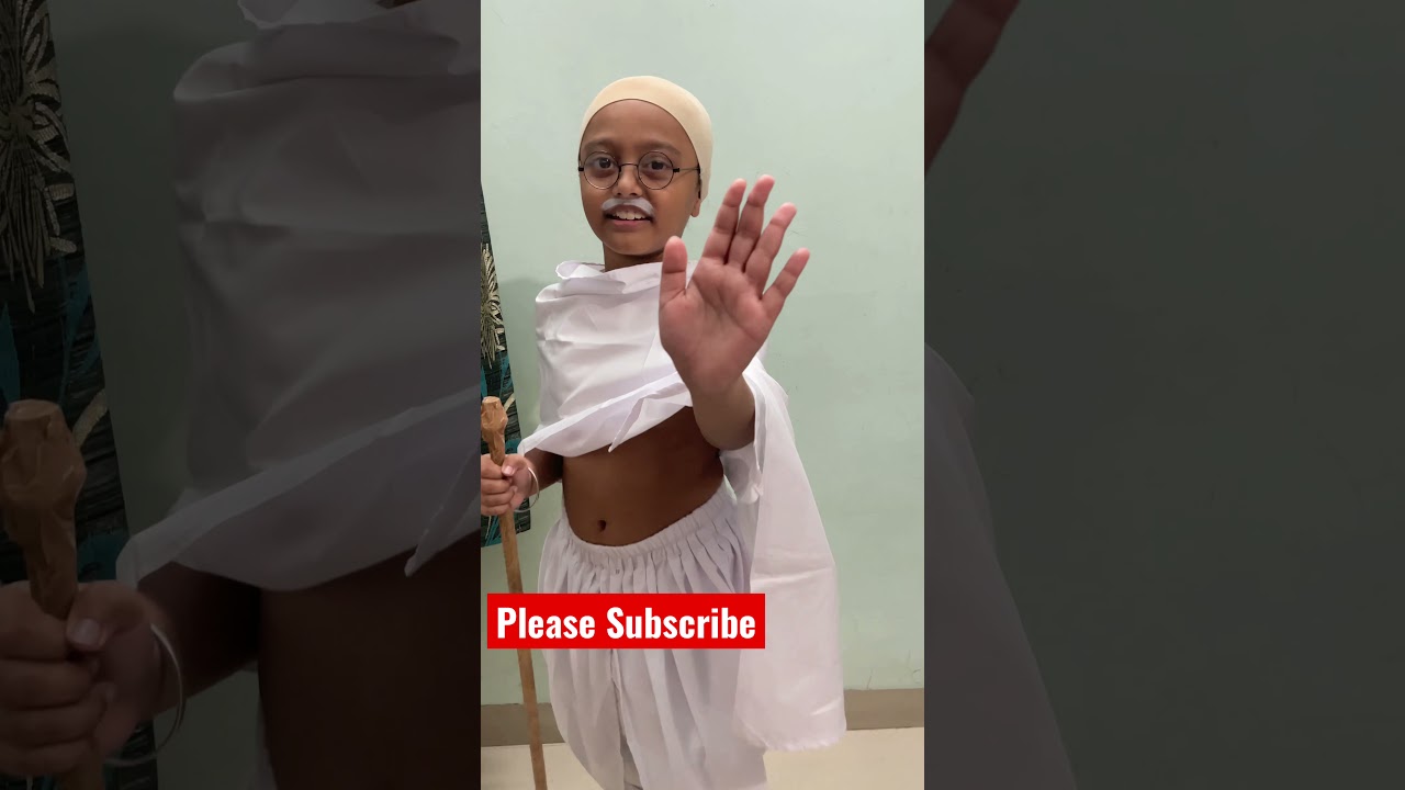 Iknoor as Mahatma Gandhi