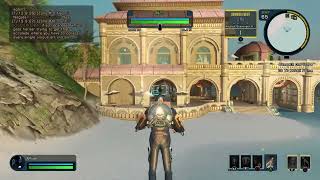 Star Trek Online TMP thruster pack on risa + solanae sentinel suit!