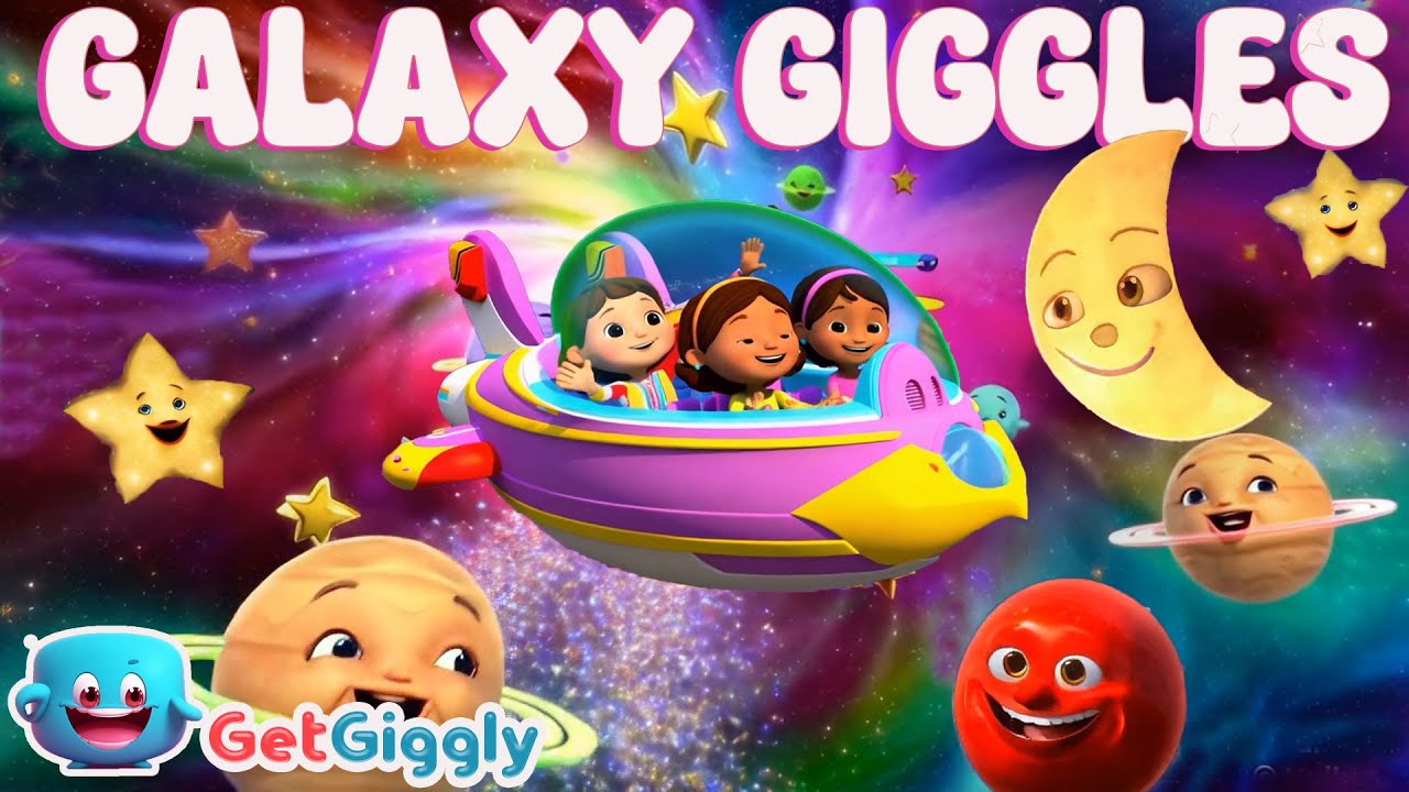 Galaxy Giggles|Fun Kids Song About a Magical Space Adventure|GetGiggly Nursery Rhymes and Kids Songs