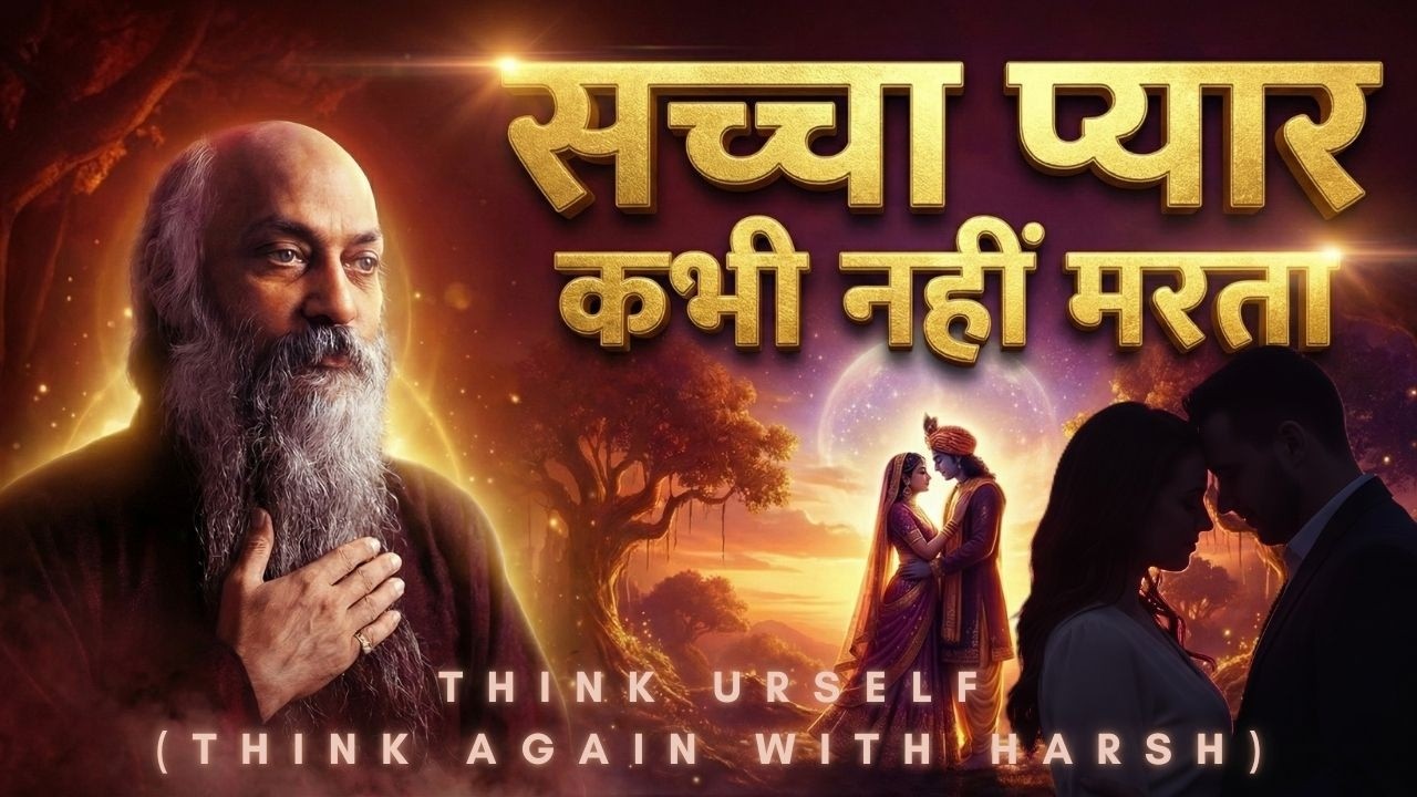 Love Ends Where Ego Begins; प्यार और रिश्ता अलग चीजें हैं | True Love | Osho Inspired Hindi Speech