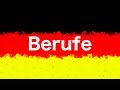 Vocabulario alemán:  profesiones - die Berufe - (50 palabras)