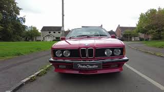 1987 BMW 635 CSI E24 Exterior Review - YouTube
