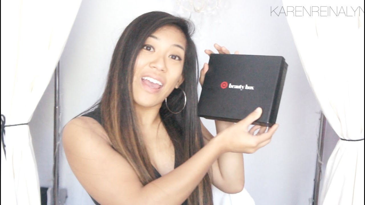 UNBOXING ♡ TARGET OCTOBER 2016 BEAUTY BOX - KarenReinalyn