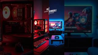 PC Gaming VS Console Gaming, only one wins #vs #pcgaming #consolegaming #gaming