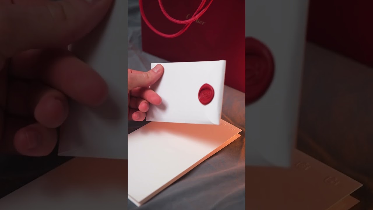 Unboxing love ring Cartier ✨