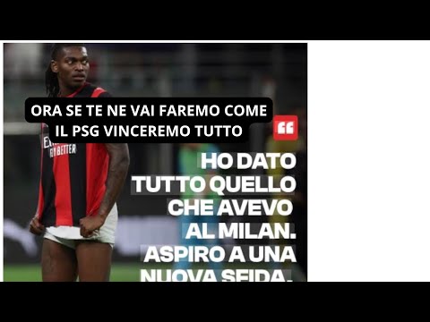 Video Clamoroso vuole andarsene dal non vedo lora ora si che vinciamo tutto