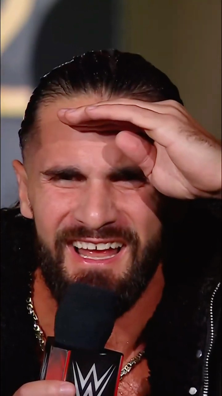 Oh, Seth Rollins just went there ? #WWERaw